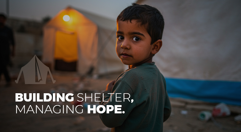 المأوى الطارئ وإدارة المواقع