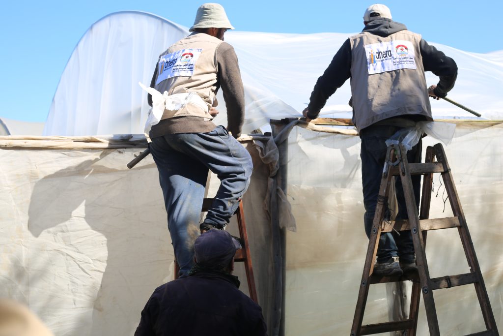 Agricultural Greenhouse Rehabilitation Project, supported by (Anera)