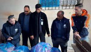 جمعية تطوير بيت لاهيا تستقبل وفداً رفيعاً من مكتب "أوتشا" لتعزيز التعاون الإنساني