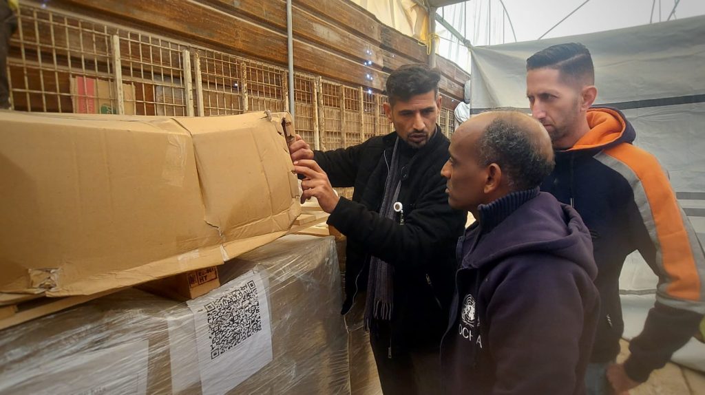 OCHA Delegation Visits Beit Lahiya Development Association to Boost Cooperation