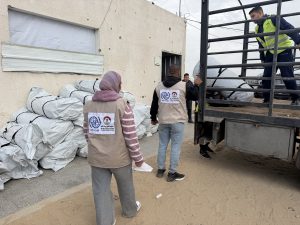 استجابة عاجلة لإغاثة العائلات المتضررة في “مدينة أصداء” بخان يونس