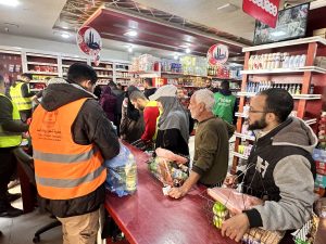 قسائم رمضان لـ 6000 عائلة في غزة وشمال غزة وخان يونس