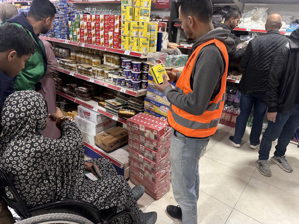 Ramadan Vouchers for 6000 households in Gaza, North Gaza, and Khan Yunis