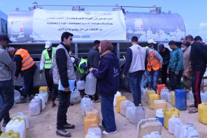 وفد من (OCHA) و (oPt HF) يُنفذ زيارة متابعة وتدقيق لمشاريع جمعية تطوير بيت لاهيا