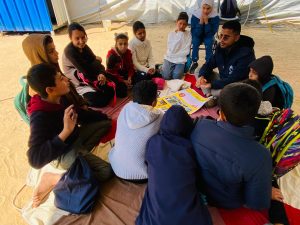 اختتام جلسات التوعية من المخلفات الحربية لـ 466 طالب بالتعاون مع مؤسسة HI