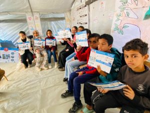 اختتام جلسات التوعية من المخلفات الحربية لـ 466 طالب بالتعاون مع مؤسسة HI