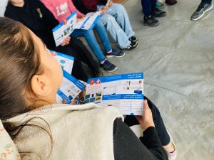 اختتام جلسات التوعية من المخلفات الحربية لـ 466 طالب بالتعاون مع مؤسسة HI