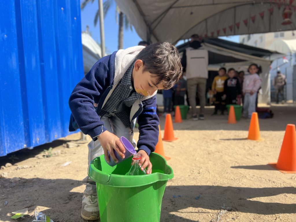 Recreational activities for students, Supported by (We World)