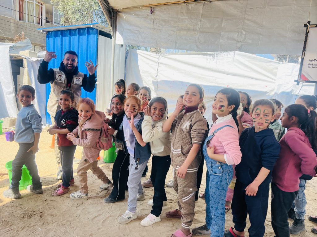 Recreational activities for students, Supported by (We World)