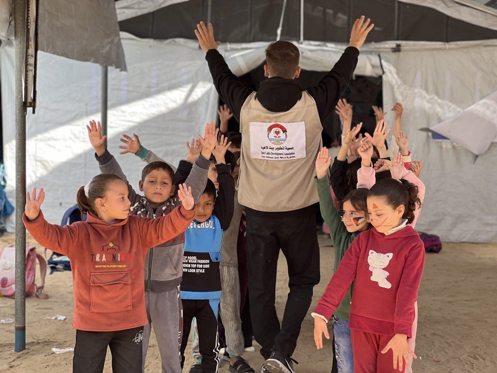 Recreational activities for students, Supported by (We World)