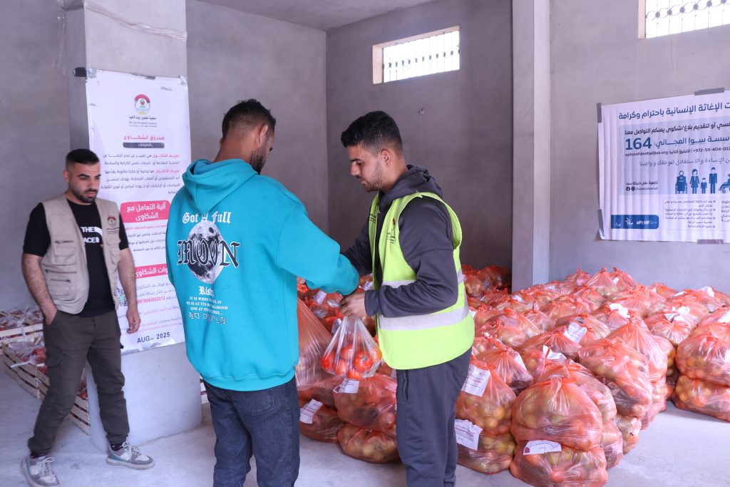 Integrated Response to Combat Malnutrition in Partnership with (SOS) Palestine and (DRA)