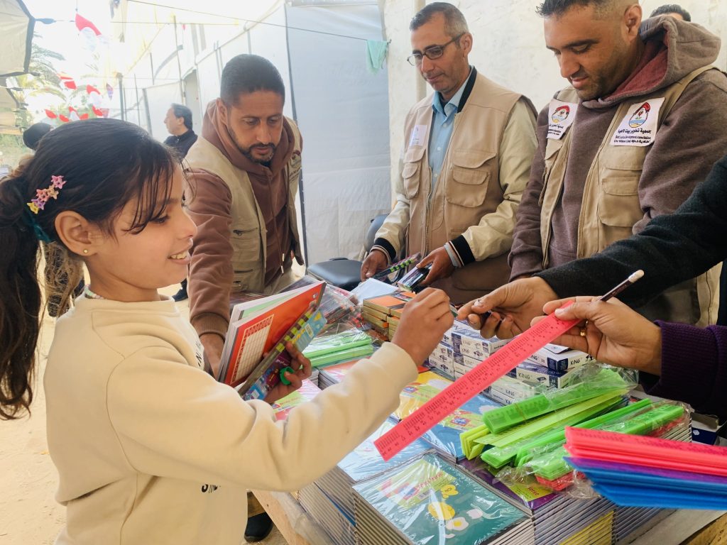 Distribution of Educational Stationery to Studentsk in Partnership with (Tdh)