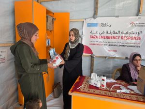 استجابة طارئة للحد من سوء التغذية بالشراكة مع (SOS) فلسطين وتمويل من (DRA)