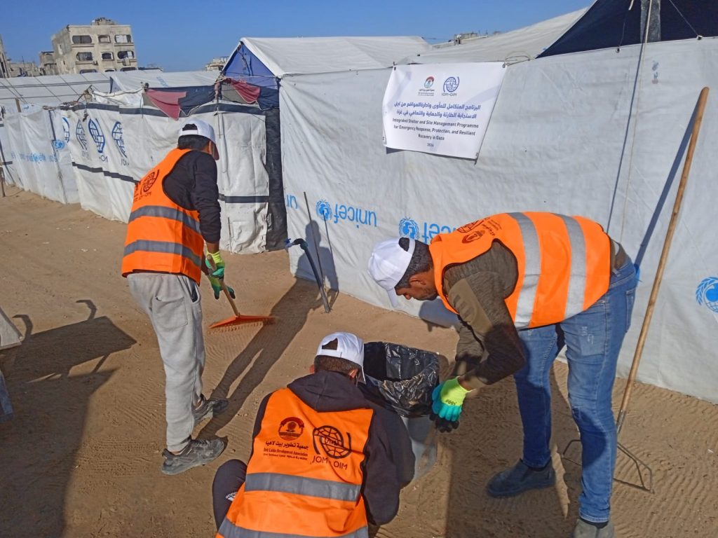 Promoting a Healthy Environment and Site Management in Partnership with (IOM)