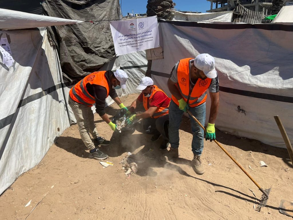 Promoting a Healthy Environment and Site Management in Partnership with (IOM)