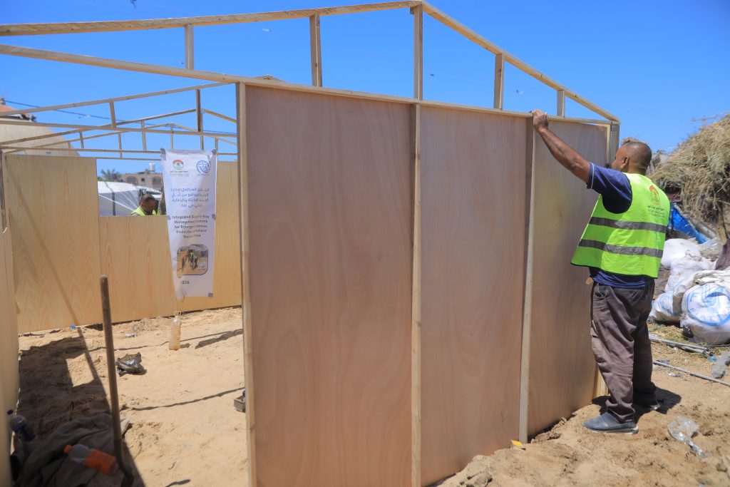 Installation and Equipment of 53 Tents for Displaced Families in Partnership with IOM