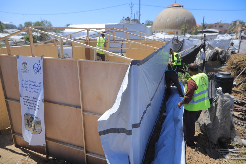 Installation and Equipment of 53 Tents for Displaced Families in Partnership with IOM