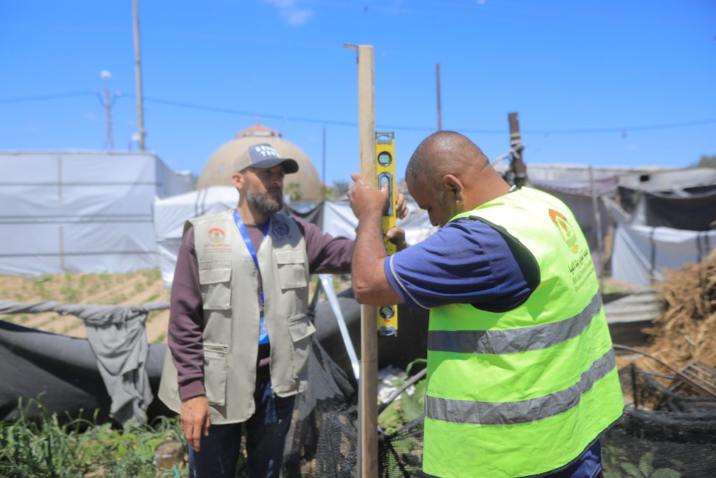 Installation and Equipment of 53 Tents for Displaced Families in Partnership with IOM