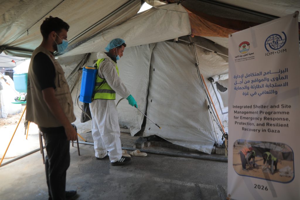 Sustained Efforts for Disease Vector and Rodent Control in Shelter Sites in Partnership with (IOM)