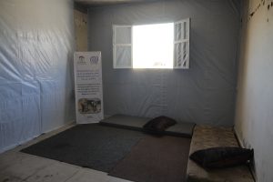 مشروع ترميم 300 منزل للعائلات المتضررة في مناطق شمال غزة بالشراكة مع (IOM)