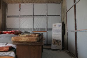 مشروع ترميم 300 منزل للعائلات المتضررة في مناطق شمال غزة بالشراكة مع (IOM)