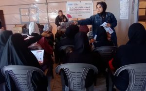 ورشات توعوية للأمهات حول سوء التغذية بالشراكة مع SOS فلسطين ودعم DRA