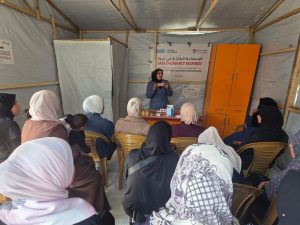 ورشات توعوية للأمهات حول سوء التغذية بالشراكة مع SOS فلسطين ودعم DRA
