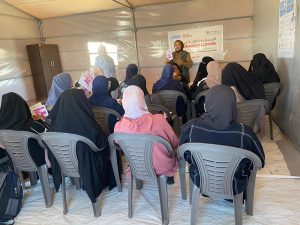 ورشات توعوية للأمهات حول سوء التغذية بالشراكة مع SOS فلسطين ودعم DRA