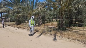 جهود مستمرة لمكافحة نواقل الأمراض والقوارض في مراكز الإيواء بالشراكة مع (IOM)