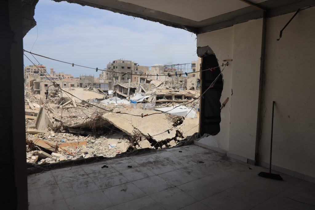Implemented the repair of 300 houses for affected families in Gaza strip in Partnership with (IOM)